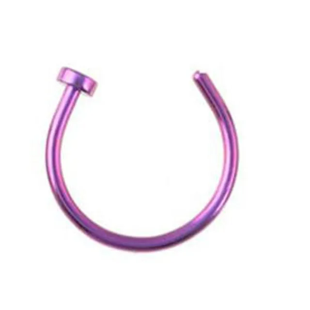 1pcs U Shaped Fake Nose Ring