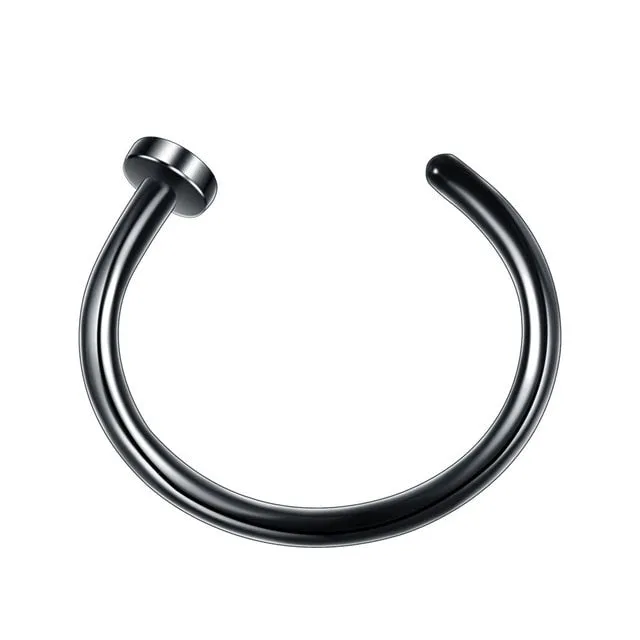 1pcs U Shaped Fake Nose Ring