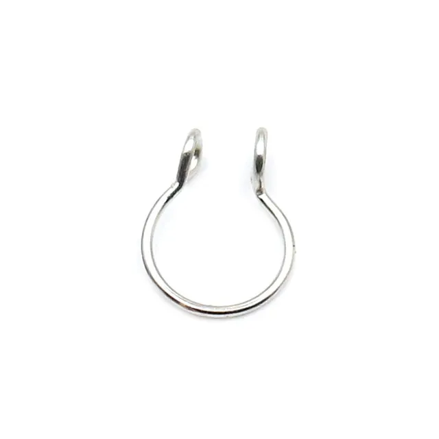 1pcs U Shaped Fake Nose Ring