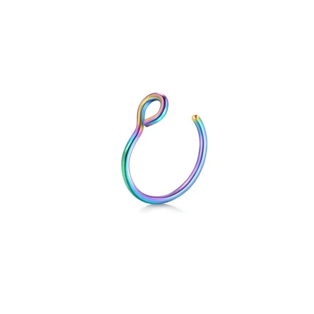 1pcs U Shaped Fake Nose Ring