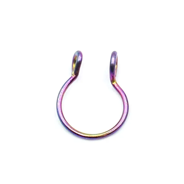 1pcs U Shaped Fake Nose Ring