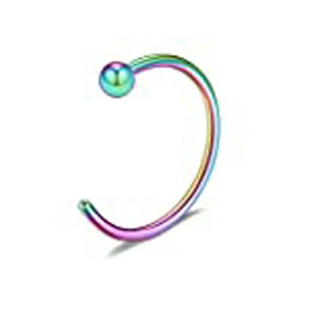 1pcs U Shaped Fake Nose Ring