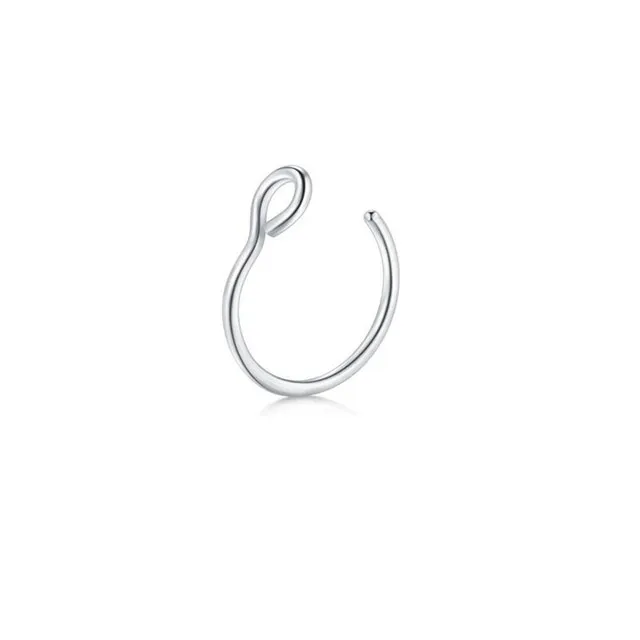 1pcs U Shaped Fake Nose Ring