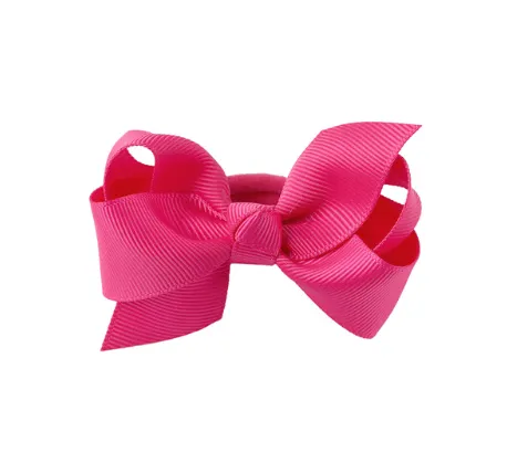 3 Inch bow hair ties