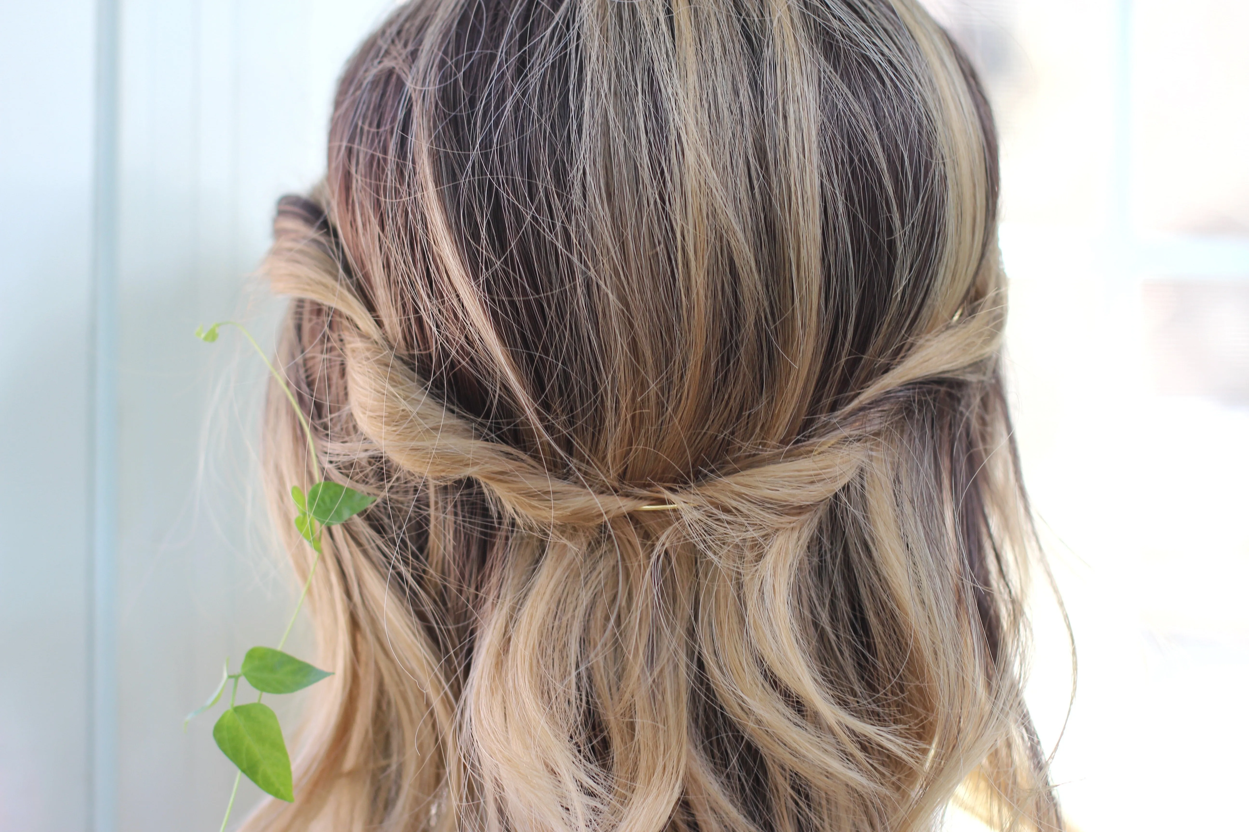 Amber Blooming Flower Goddess Crown