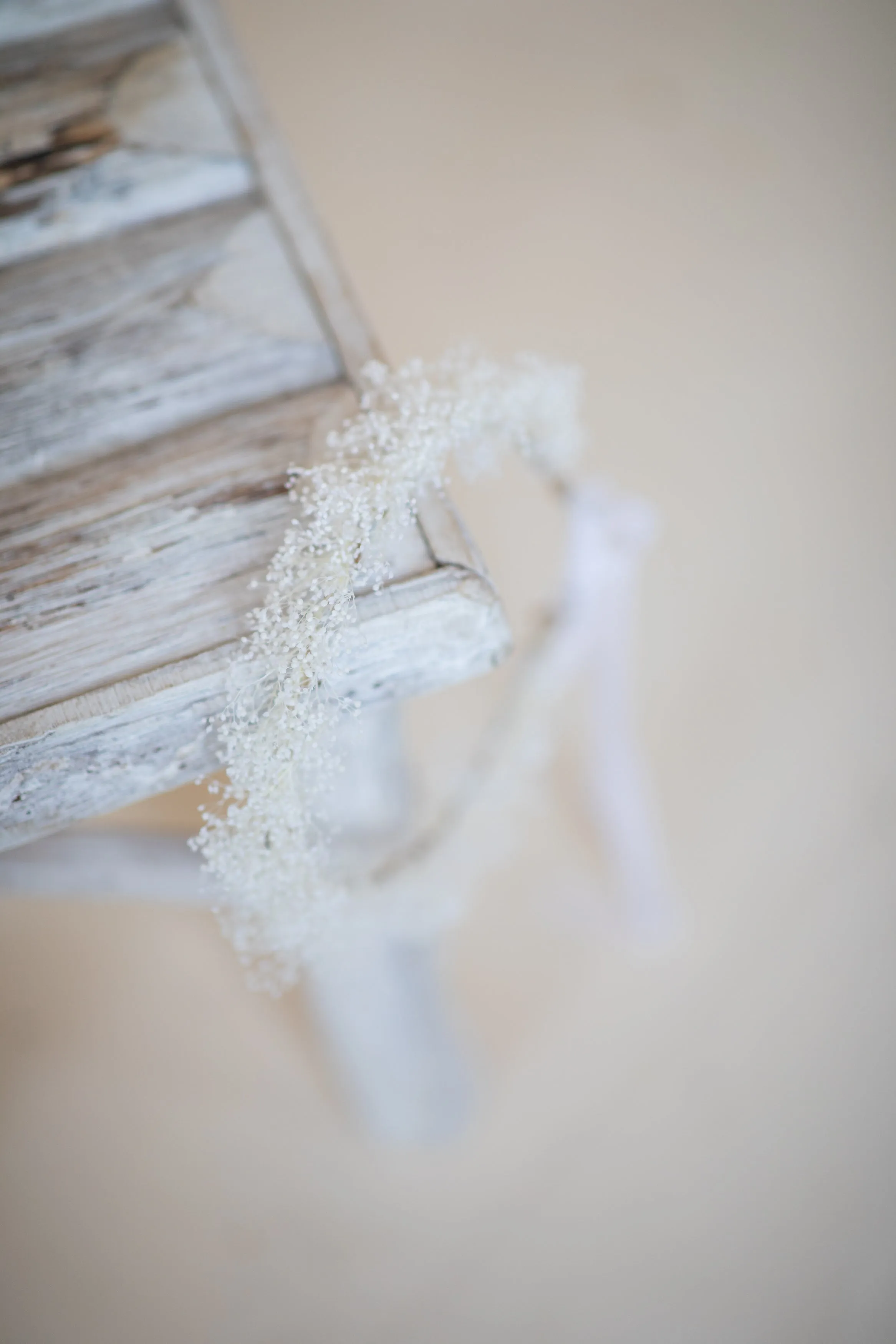 Baby's breath flower crown