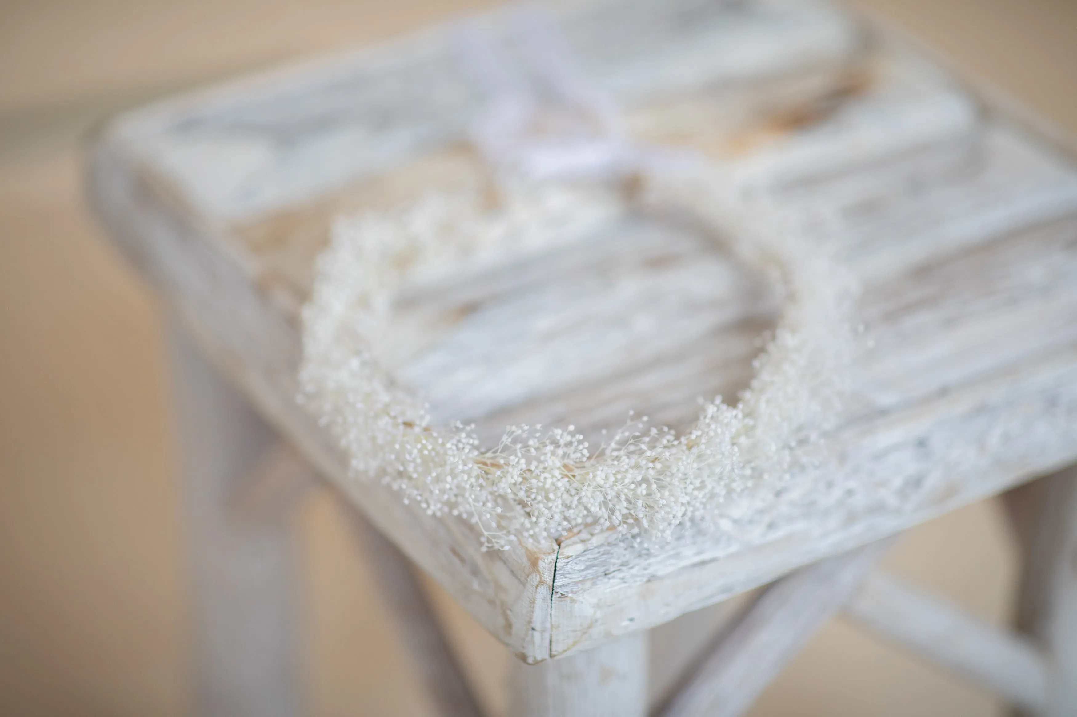 Baby's breath flower crown