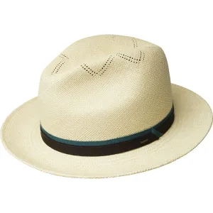 Bailey Arion Vented Genuine Panama Straw Fedora