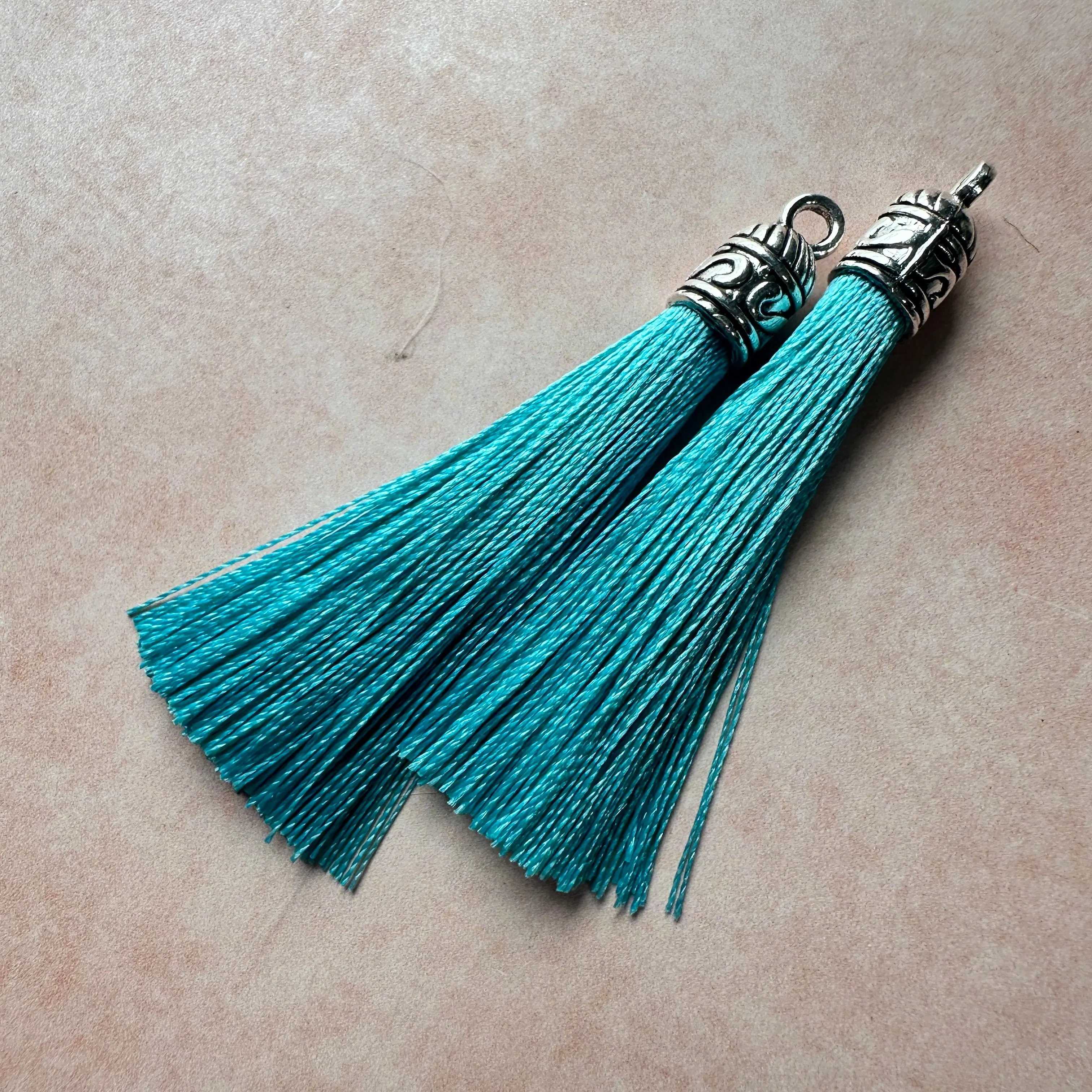 Bookmark or earring boho tassels set of 2