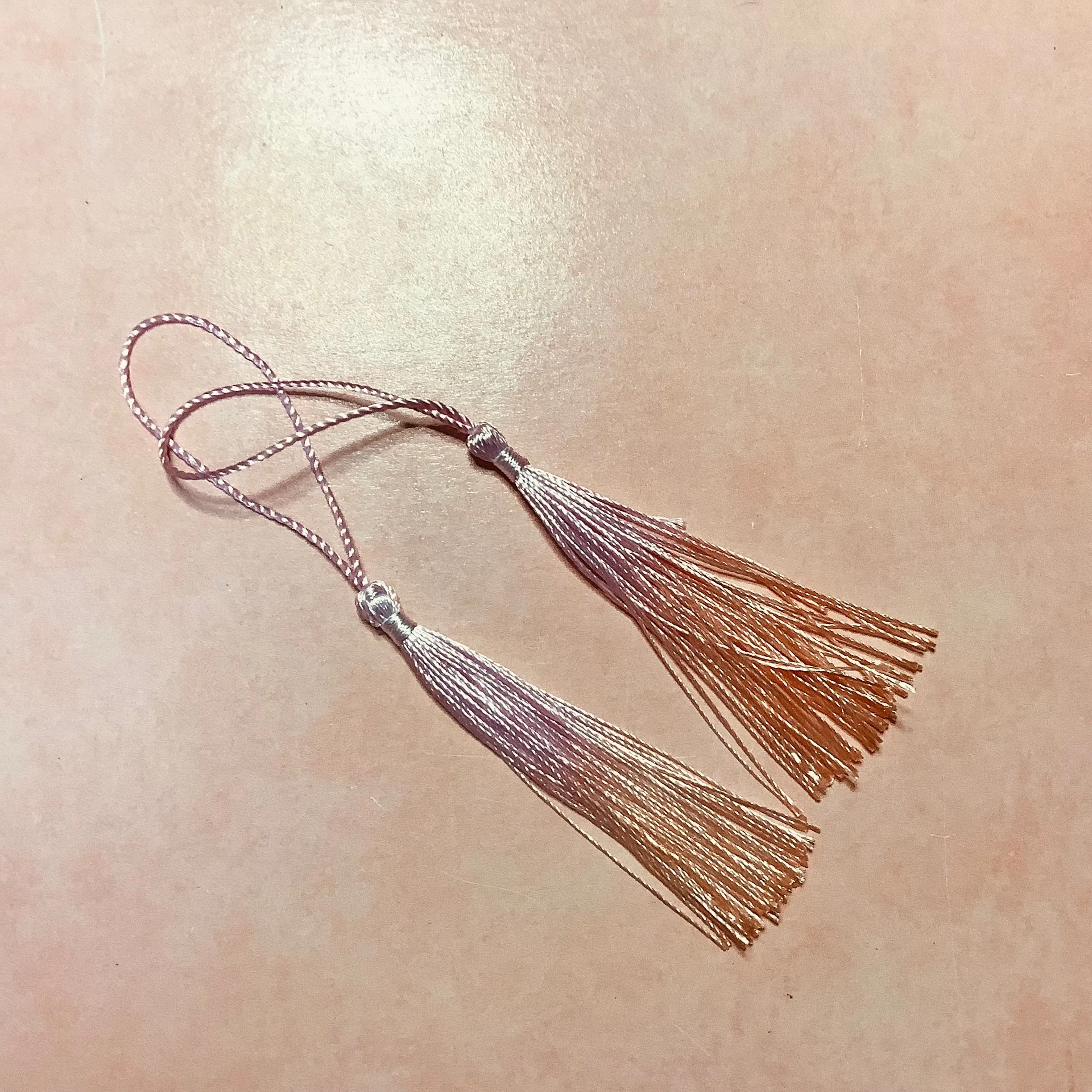 Bookmark or earring boho tassels set of 2