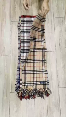 Branded Burberry Scarves - 10 Pieces