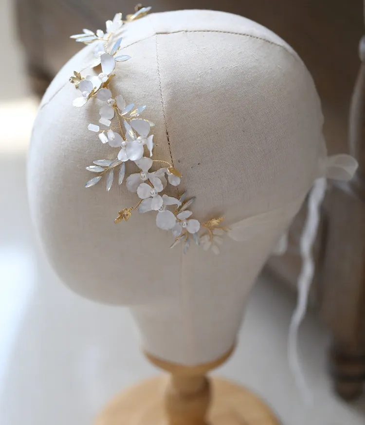 Bridal Flower Hair Crown Hair Band