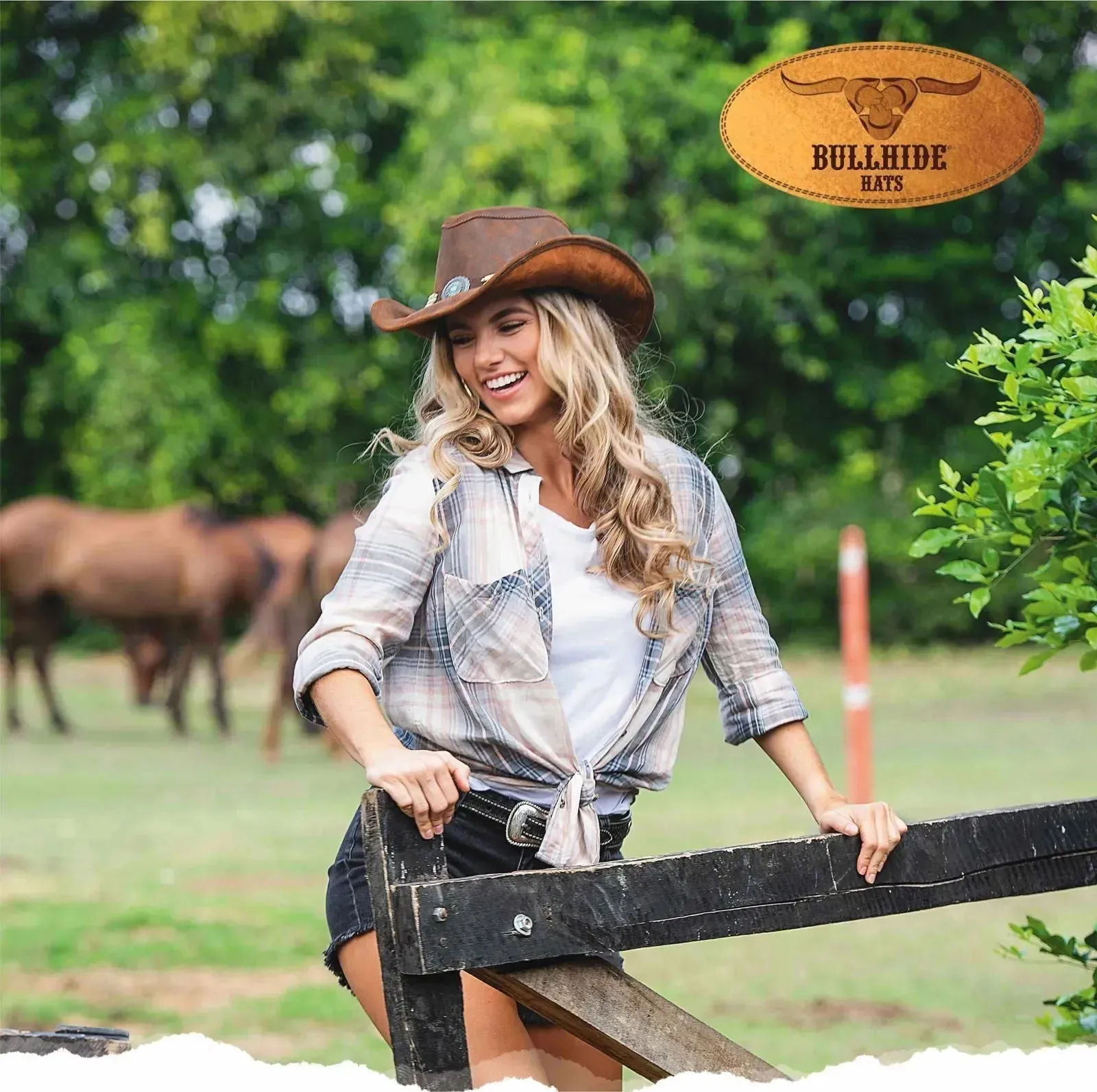 Bullhide Apalachee- Leather Cowgirl Hat