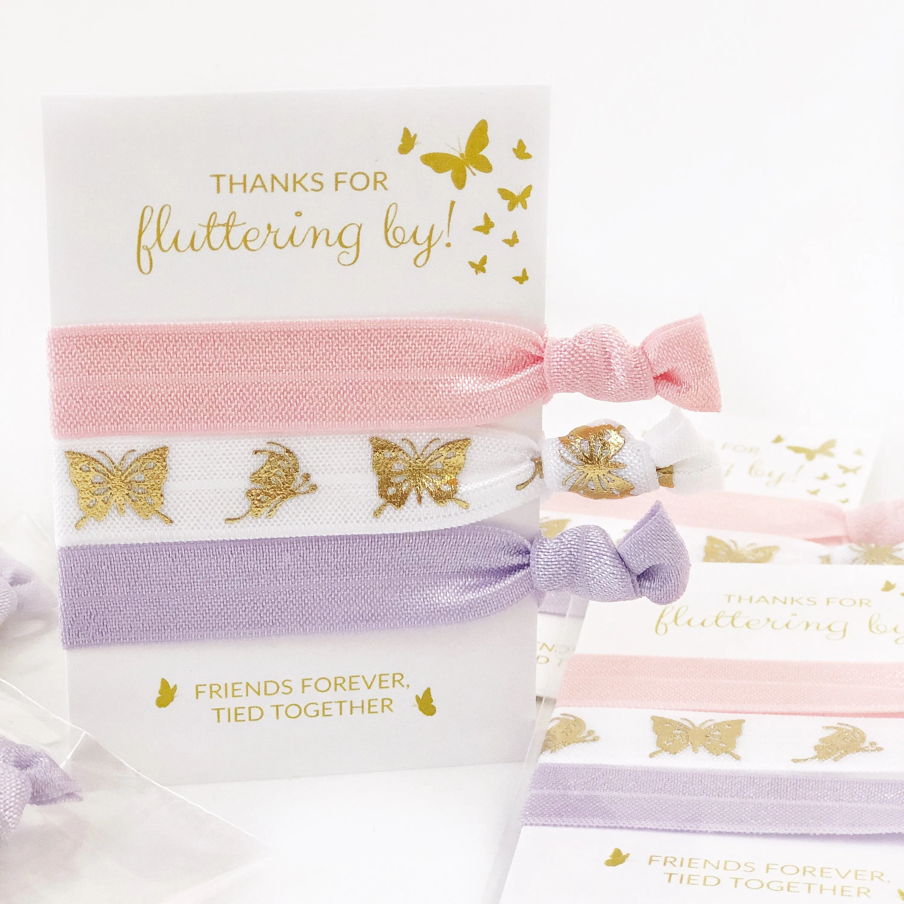 Butterfly Party Favors, Hair Ties