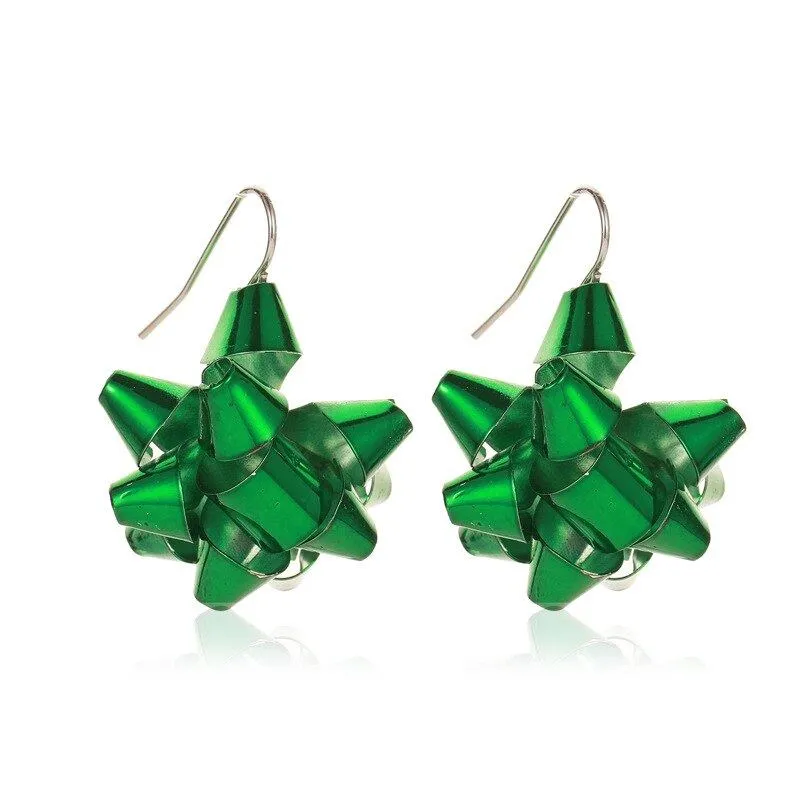 Christmas Exclusive Enamel Dangle Earrings