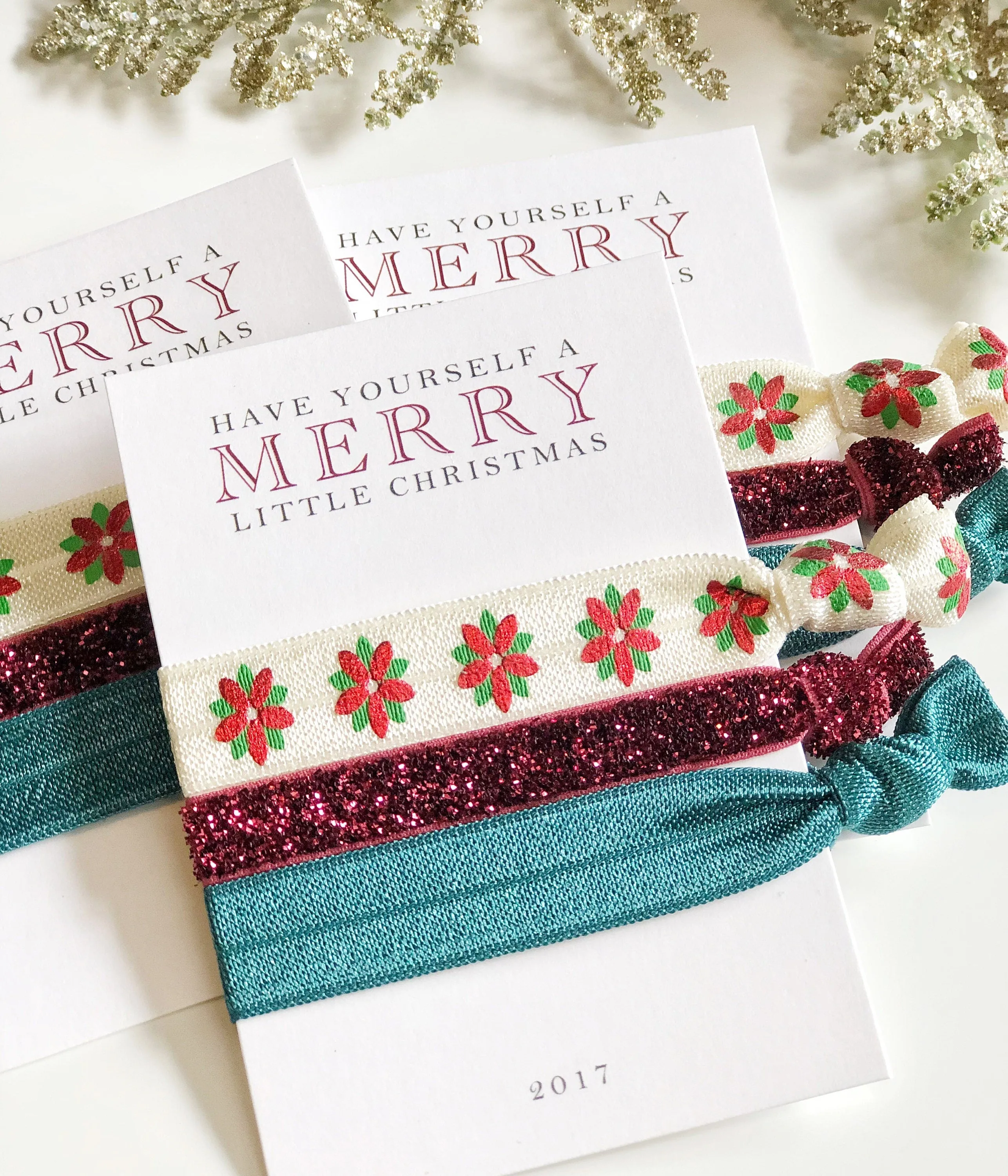 Christmas Gifts for Friends, Teacher Christmas Gifts, Hair Ties