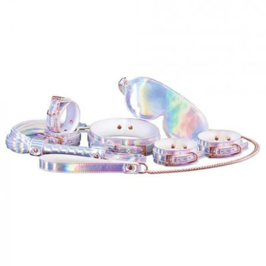 Cosmo Bondage Holographic Rainbow 6-Piece Bondage Kit