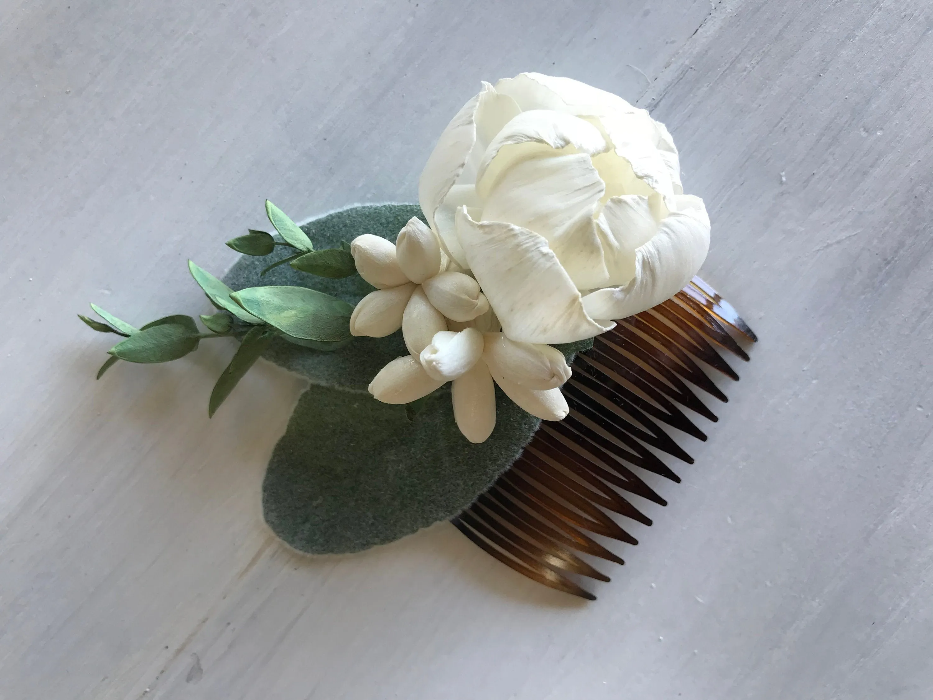 CUSTOM Sola Flower Hair Comb