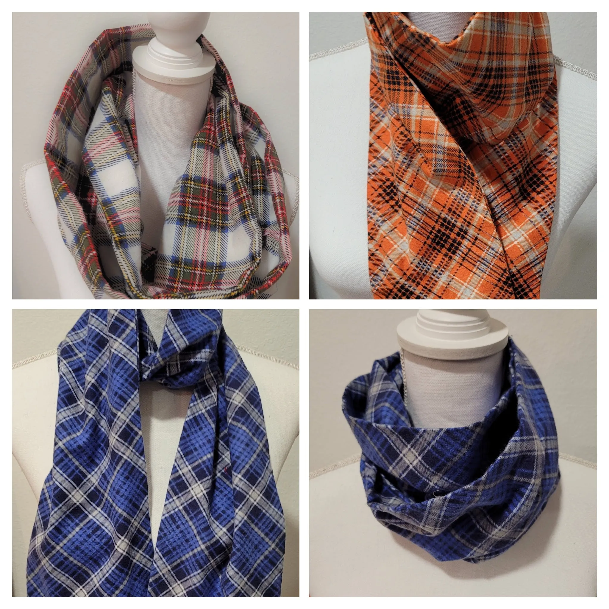 Customizable Flannel Scarf (Two Sizes)