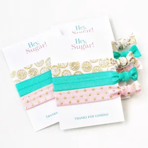 Donut Party Favors, Hey Sugar, Hair Ties