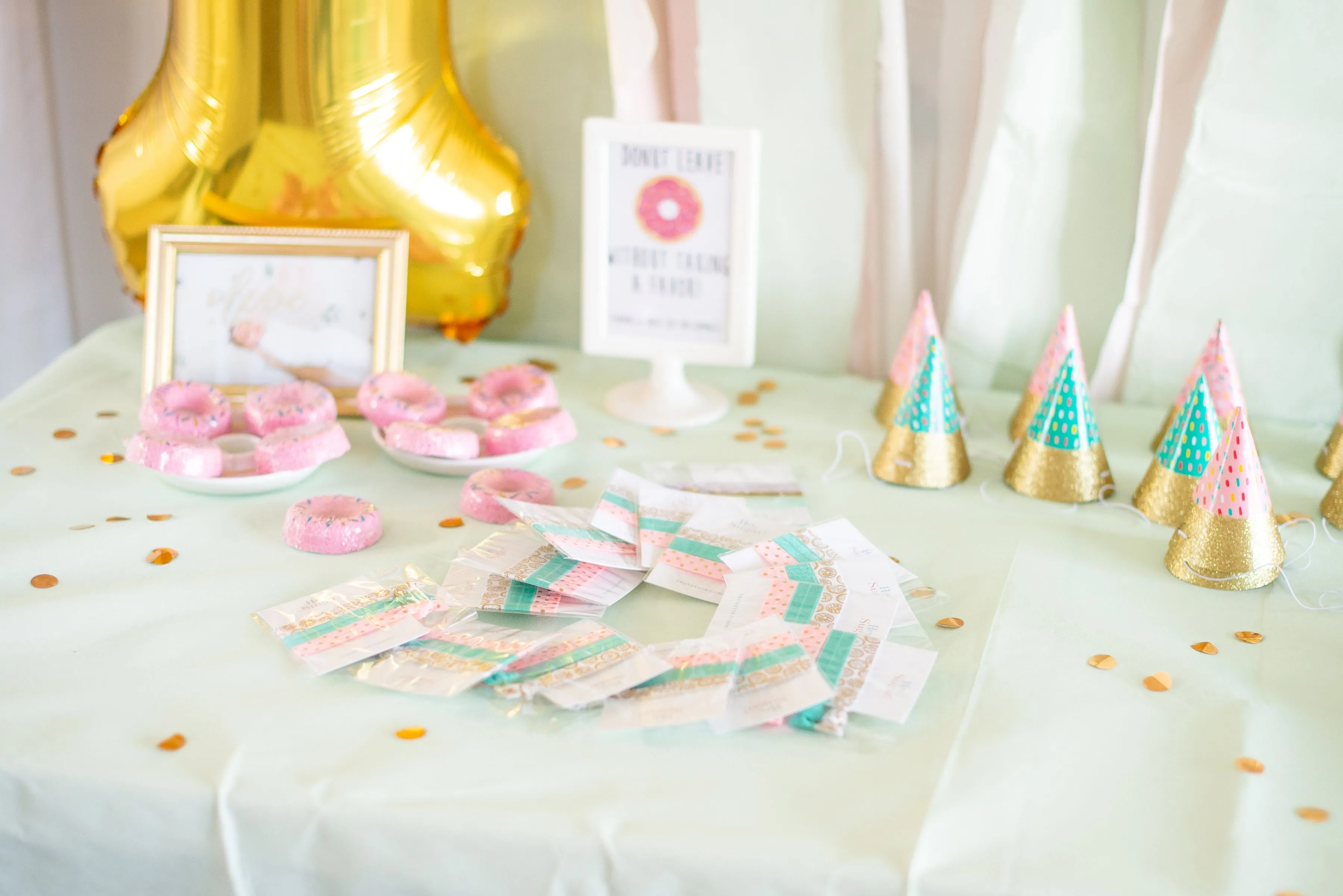 Donut Party Favors, Hey Sugar, Hair Ties