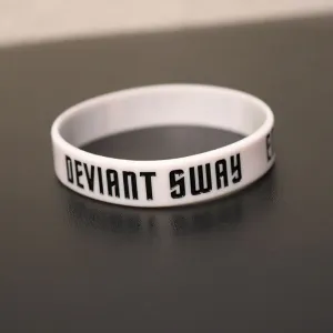 Empower Motivate Conquer Adult White Wristband