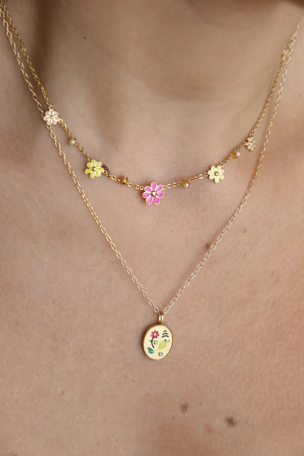 Flower Crown Necklace