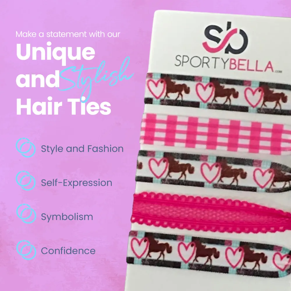 Girls Horse Hair Ties