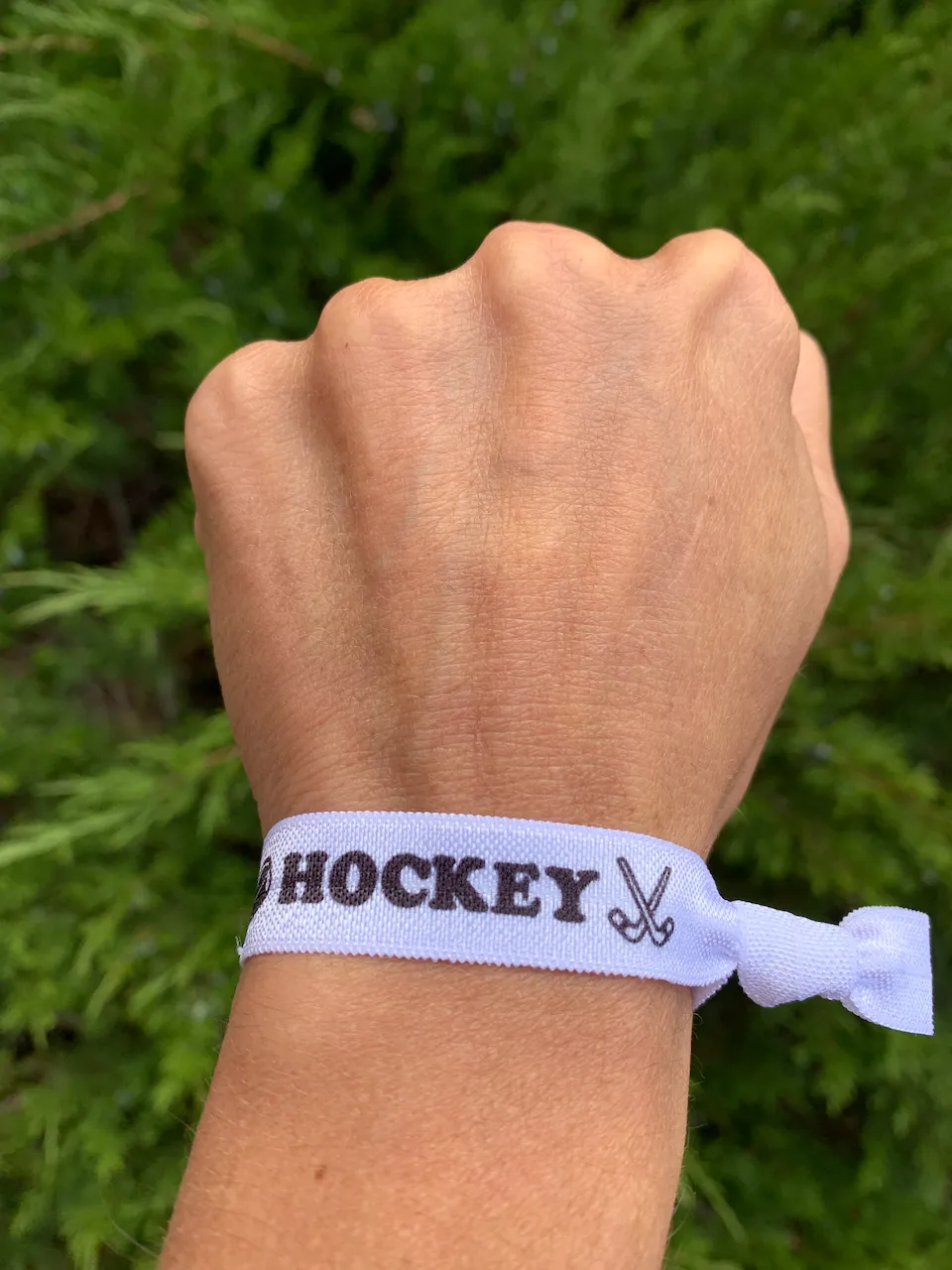 Girls Ice Hockey Hair Ties -Pick Color