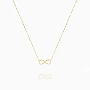 Gold Infinity Necklace