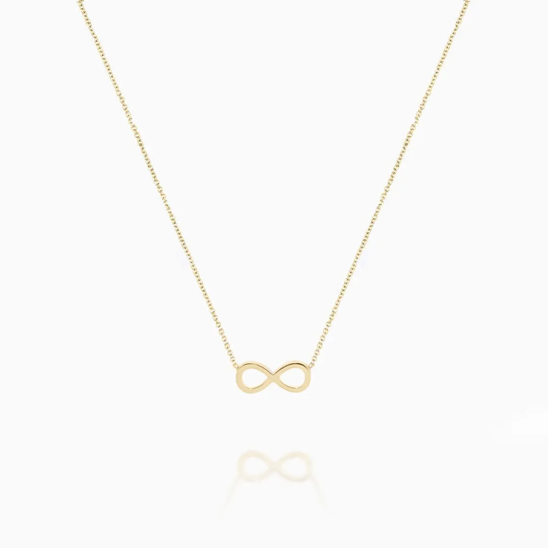 Gold Infinity Necklace