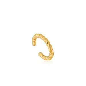 Gold Rope Ear Cuff E036-06G