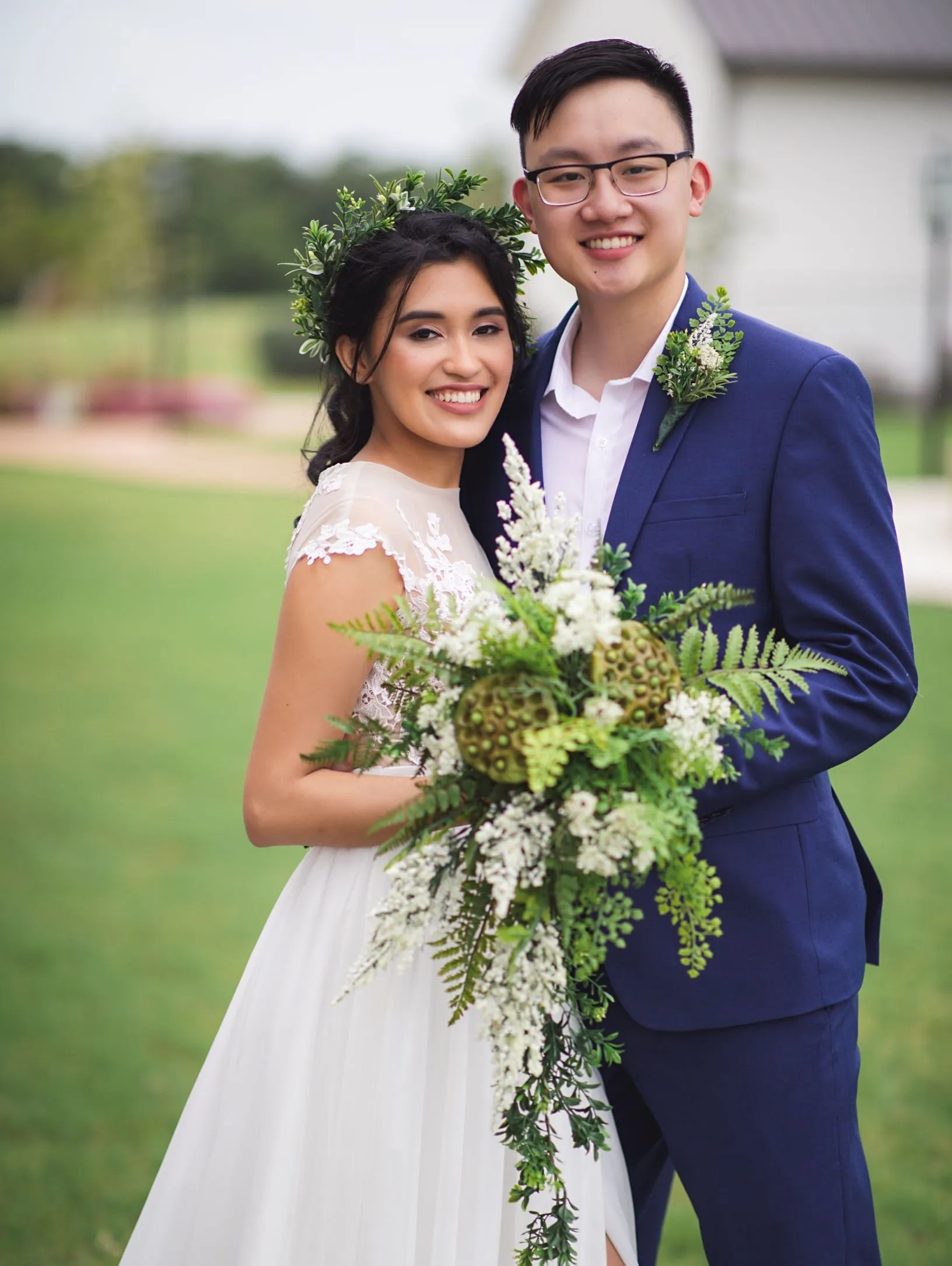 Greenery Bridal Flower Crown