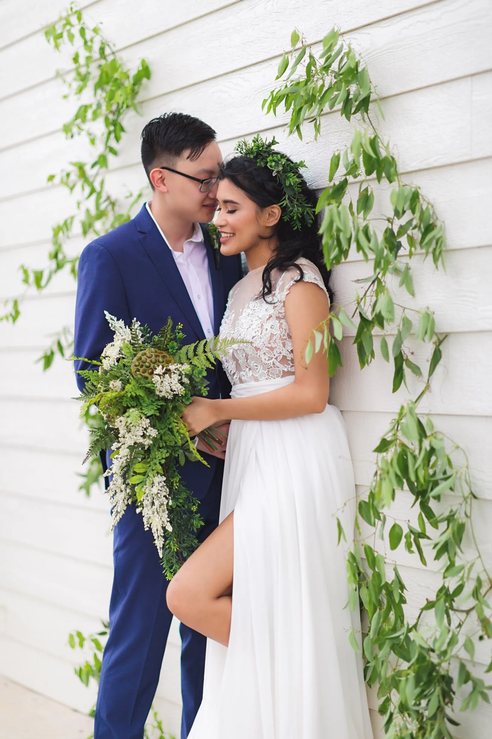 Greenery Bridal Flower Crown