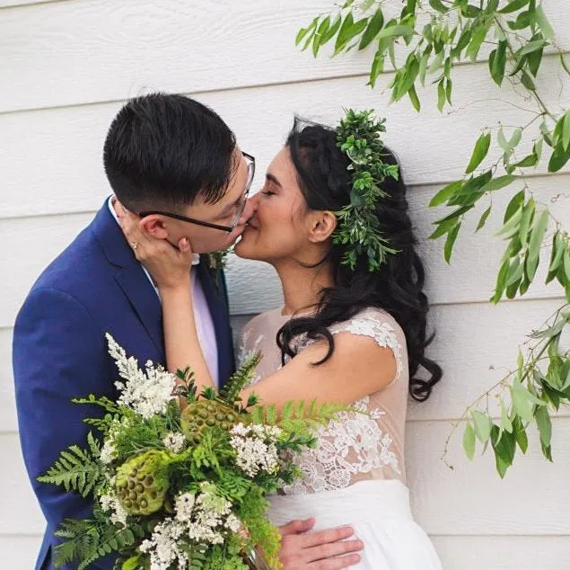 Greenery Bridal Flower Crown