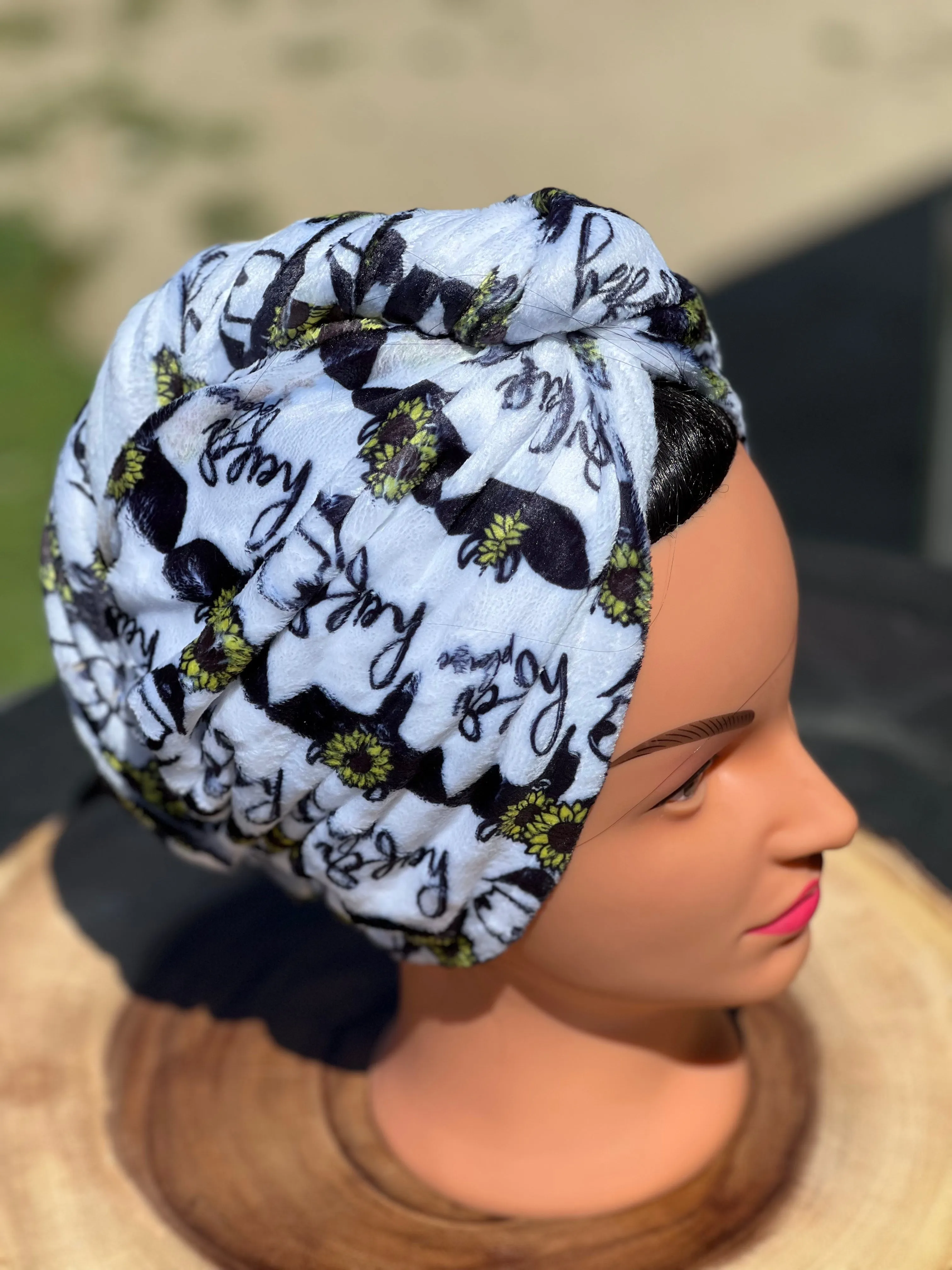 Heifer please towel turban/hair wrap