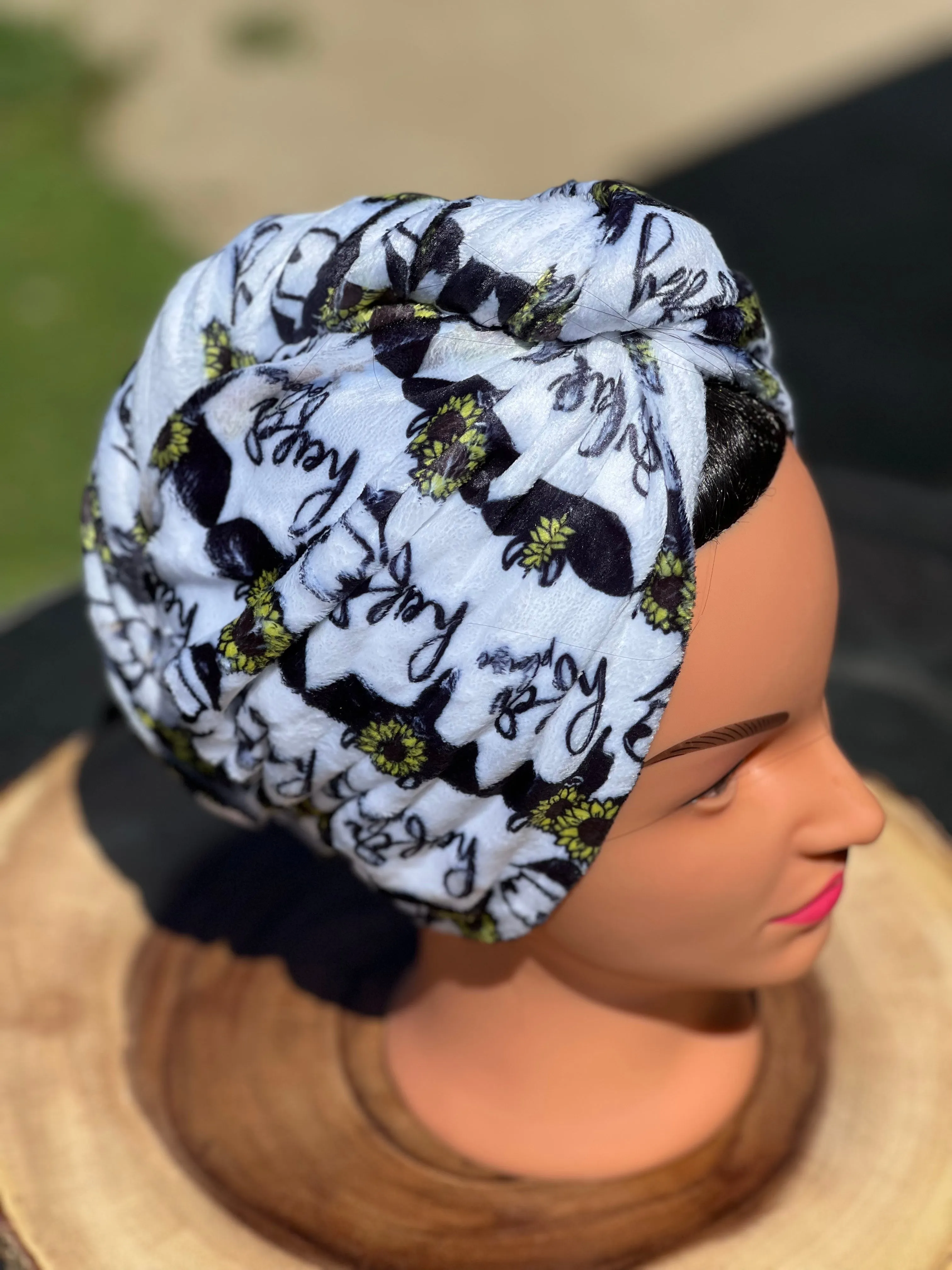 Heifer please towel turban/hair wrap