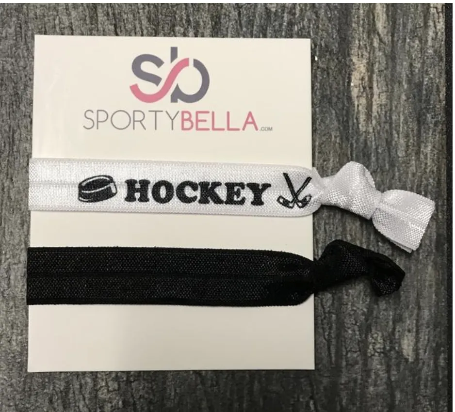 Hockey Hair Accessories -5pc Set