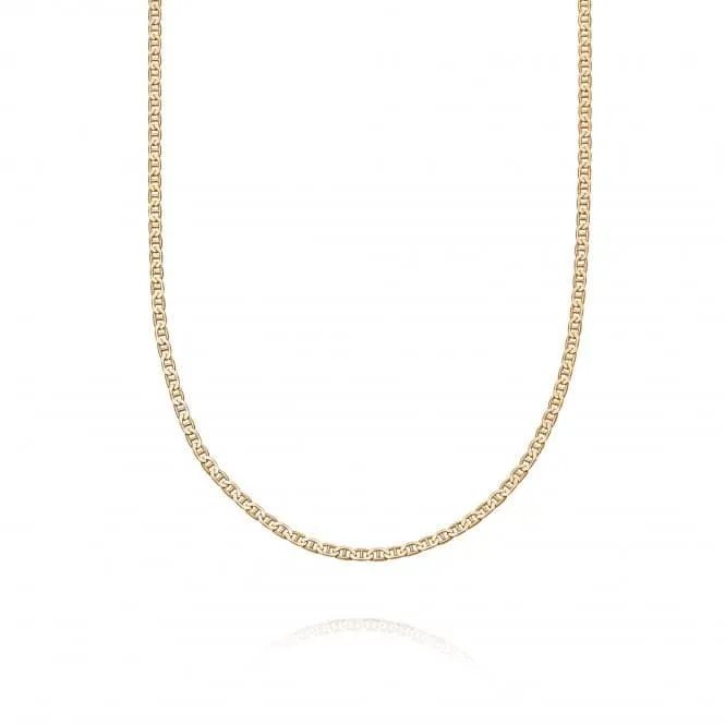 Infinity Chain 18ct Gold Plated Necklace RN07_GP