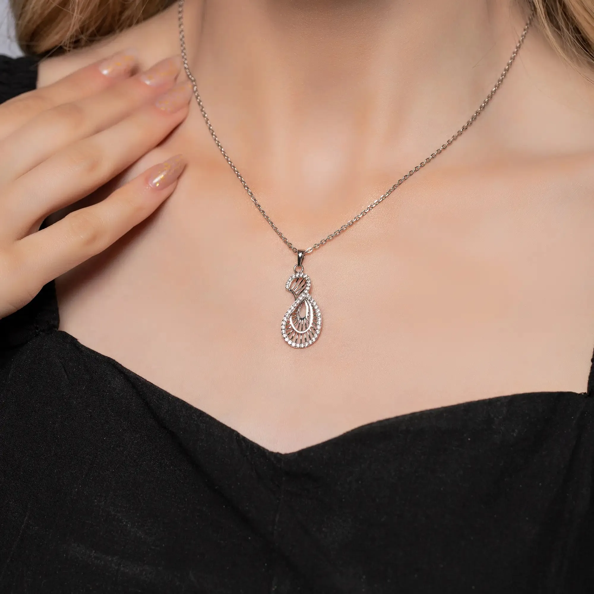 Infinity Ladder Necklace