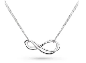 Kit Heath Sterling Silver Infinity Double Chain Necklace (SI6105)