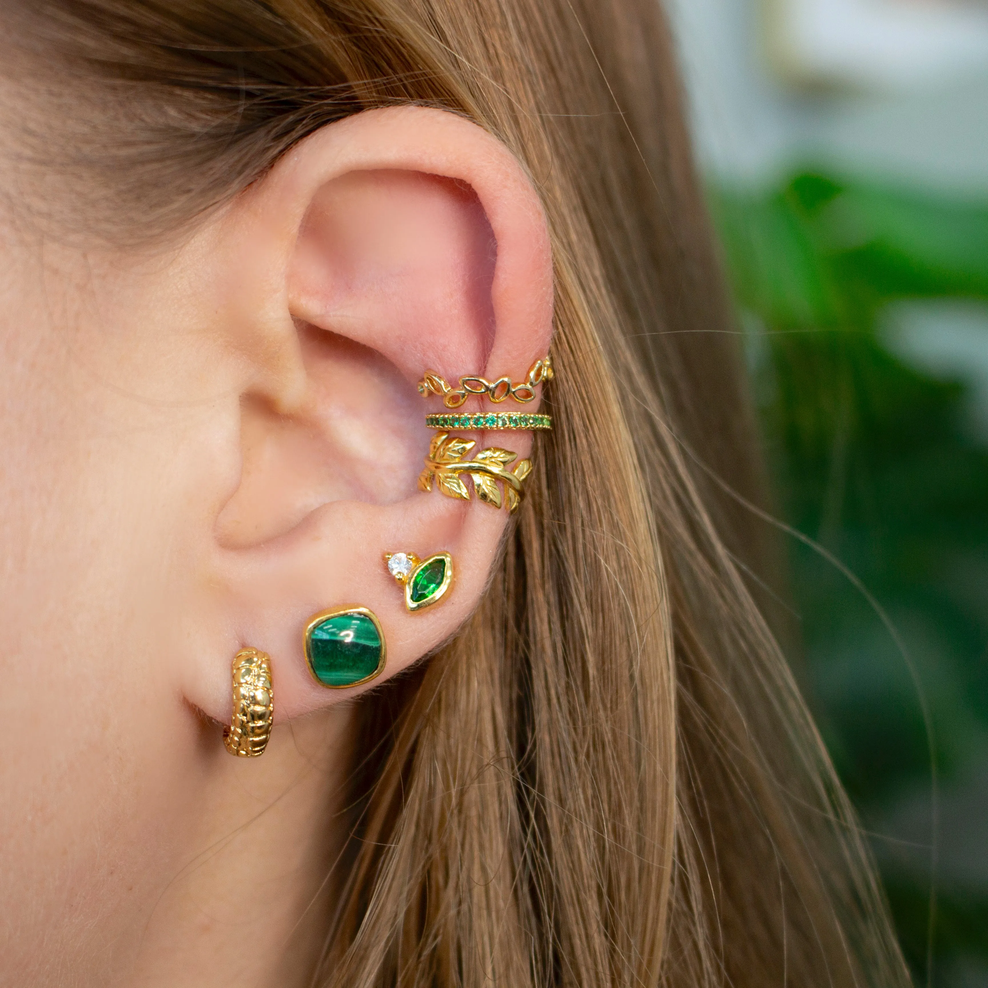 Leaf Vine Ear Cuff