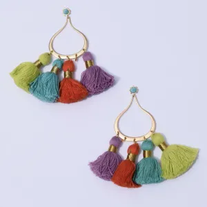 Miami Chic Tassel Earrings