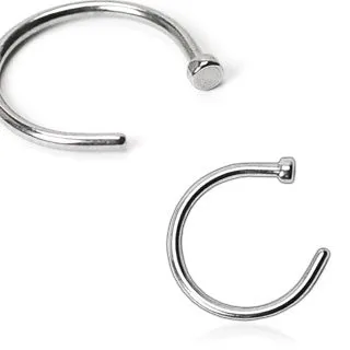 Nose Hoop Ring - 18 Gauge