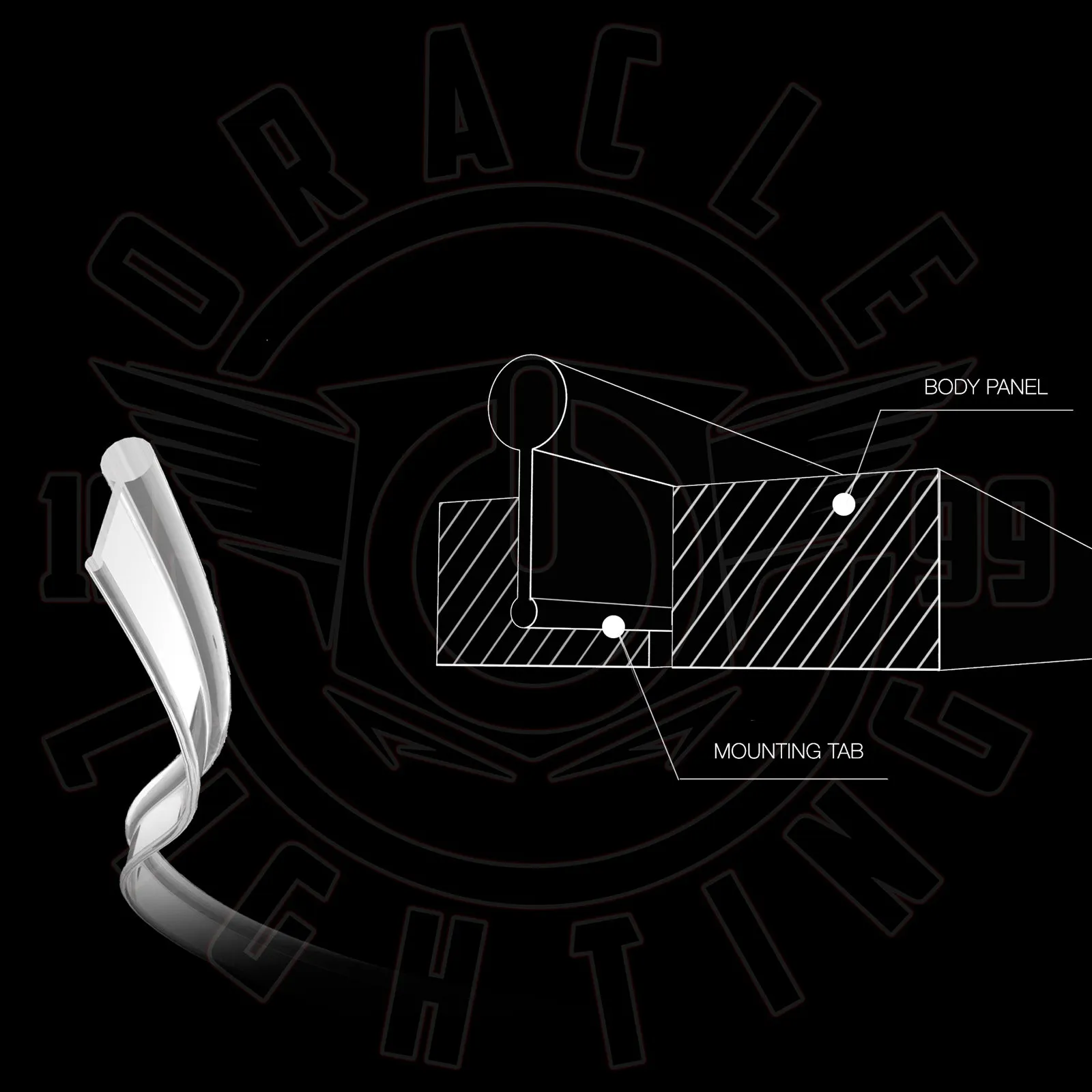 ORACLE Lighting Fiber Optic LED Light Head - ColorSHIFT