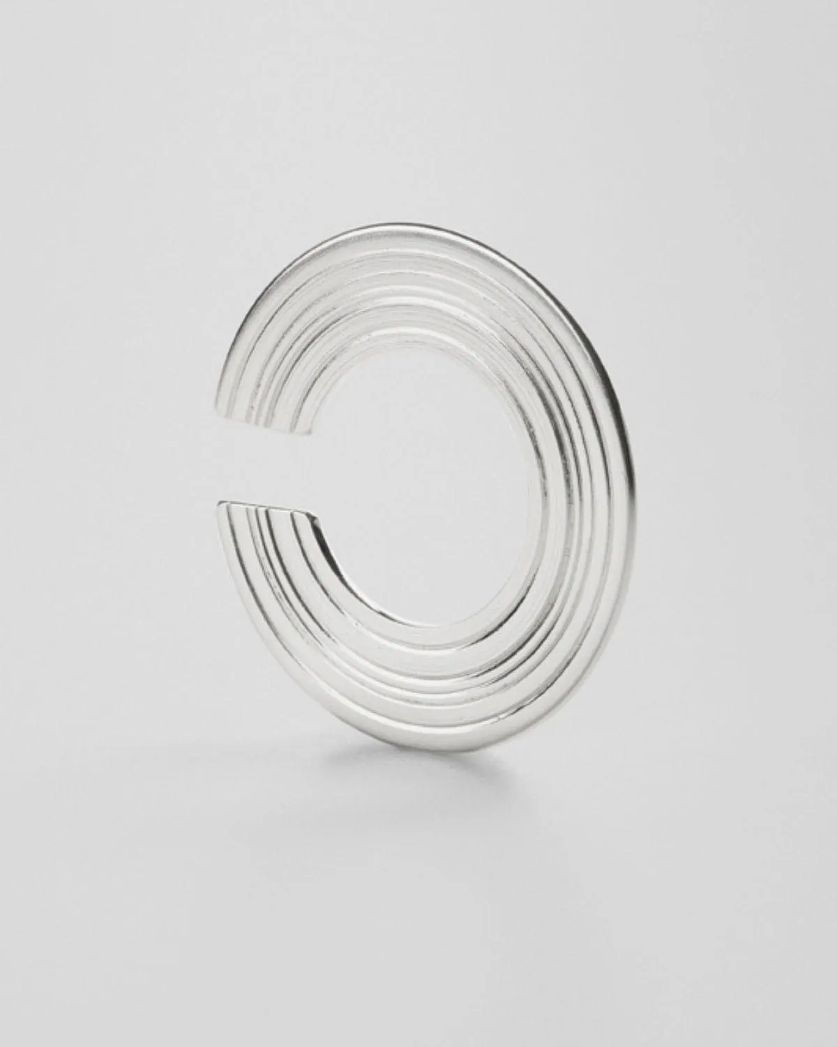 Orbit: Silver Ear Cuff