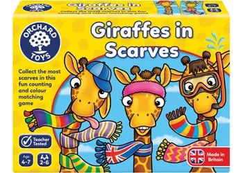 Orchard Toys Giraffes in Scarves