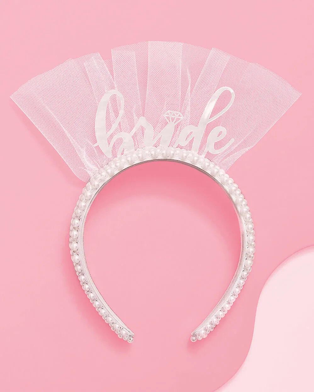 Pearlfect Headband - white bride headband