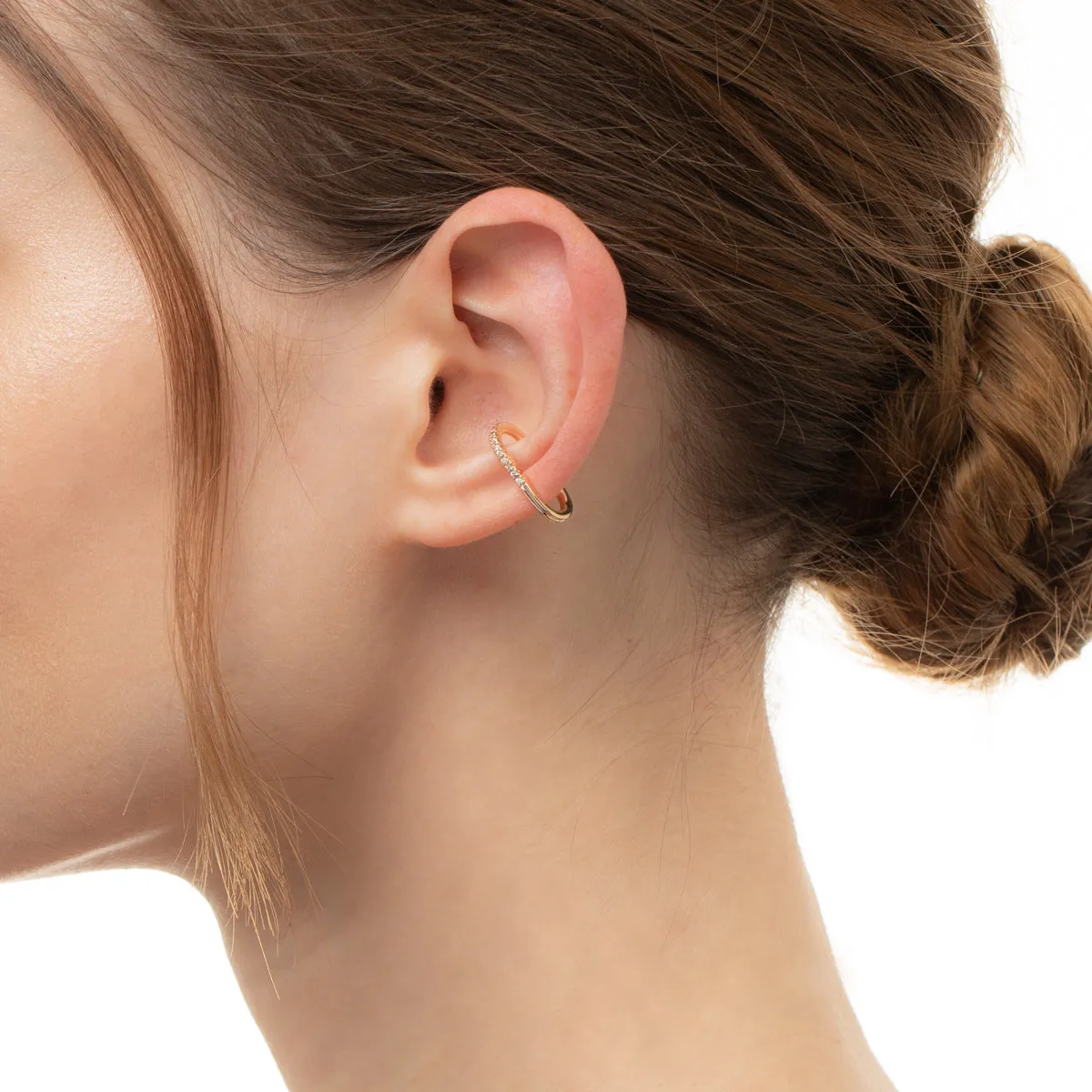 "Gossamer" Diamond Ear Cuff