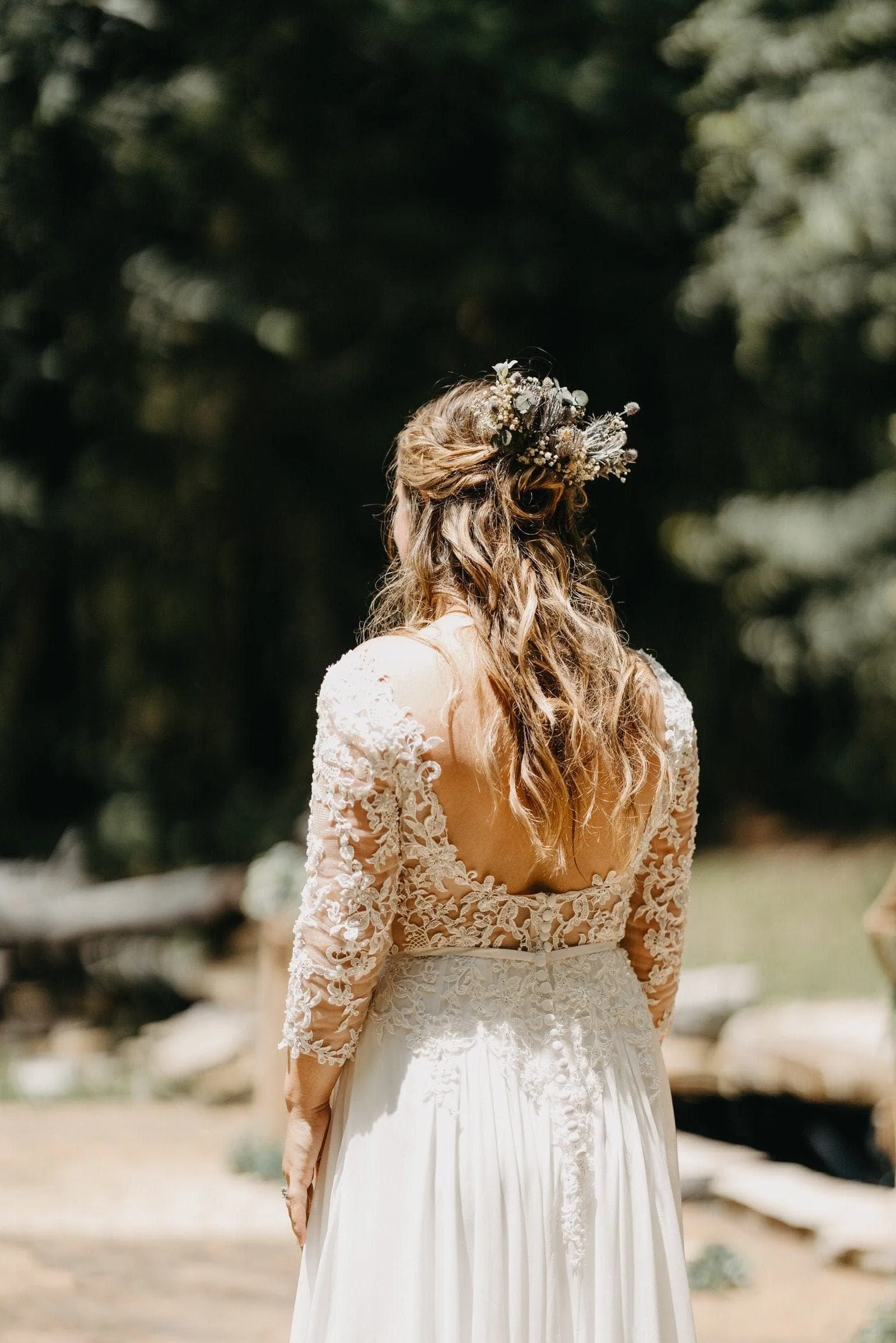 Real Dried Thistle Crown, Dried Eucalyptus and Preserved White Roses with Thistles Crown, Boho Flower Crown , Bridal Crown